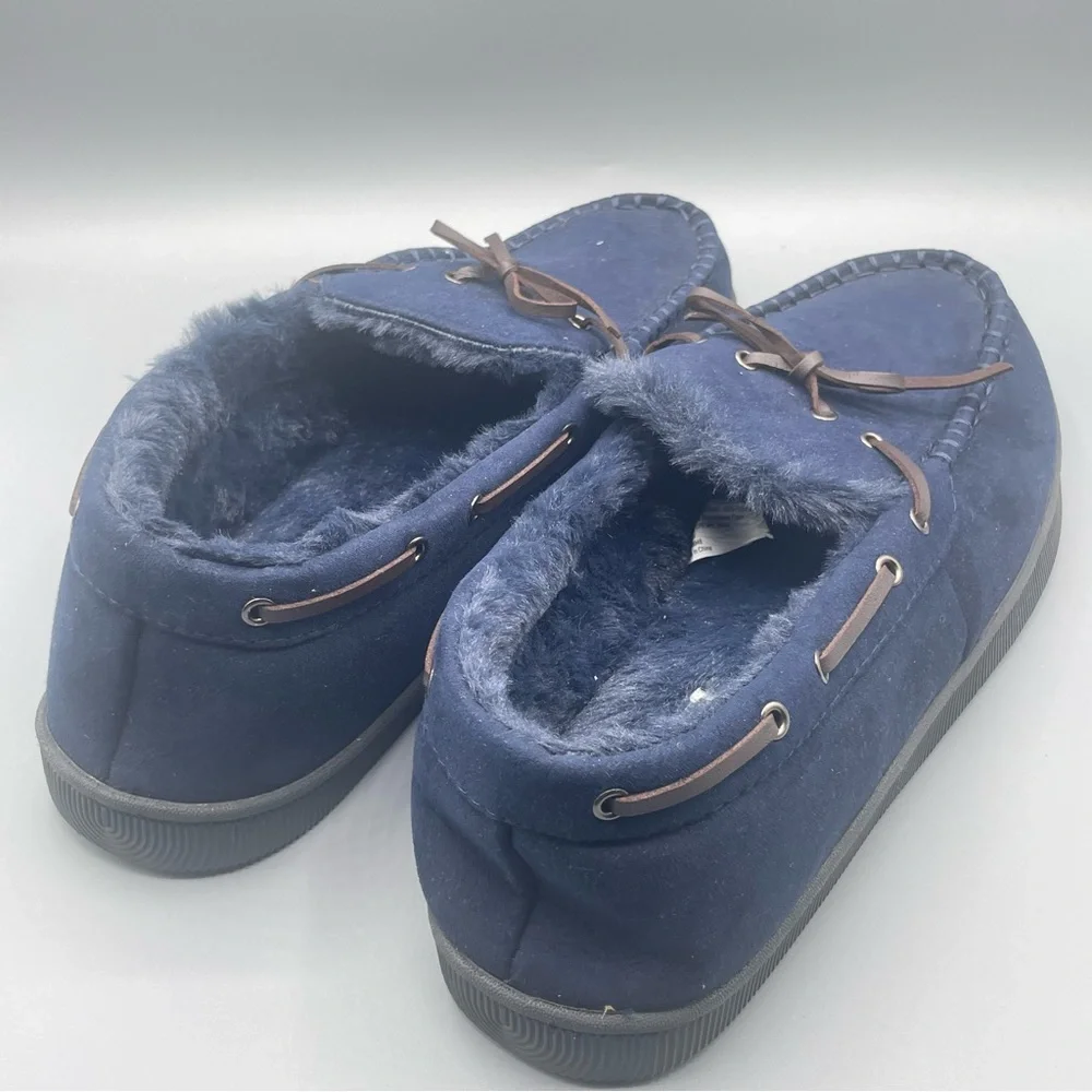 Club Room Navy‎ Suede Loafers